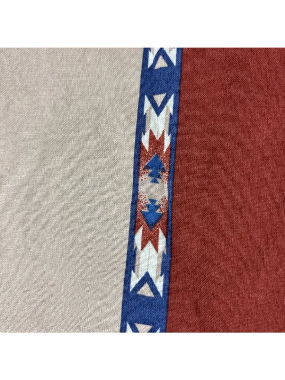 Vintage Wrangler Western Aztec Cotton Pearl Snap Long Sleeve Men's 15” Rodeo - Picture 7 of 7